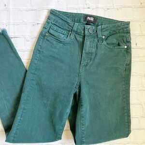 PAIGE Vintage Caspian Sea Jacqueline Straight Jeans